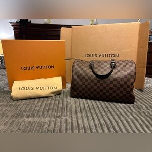 Louis Vuitton Damier Ebene Speedy 35